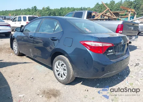 2017 Toyota Corolla Le z USA, uszkodzony, nr VIN 2T1BURHE8HC853510